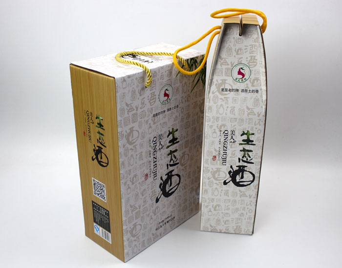 个性礼盒包装让“竹筒酒”身价倍增，长沙包装印刷厂再为桃江特产定制包装