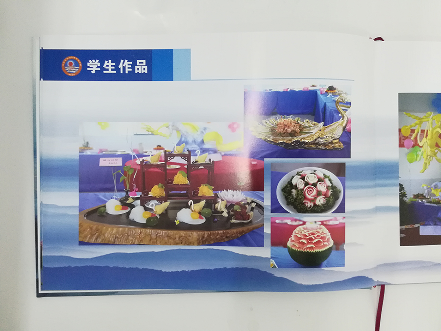典藏学院毕业册定制印刷内页优秀学子作品