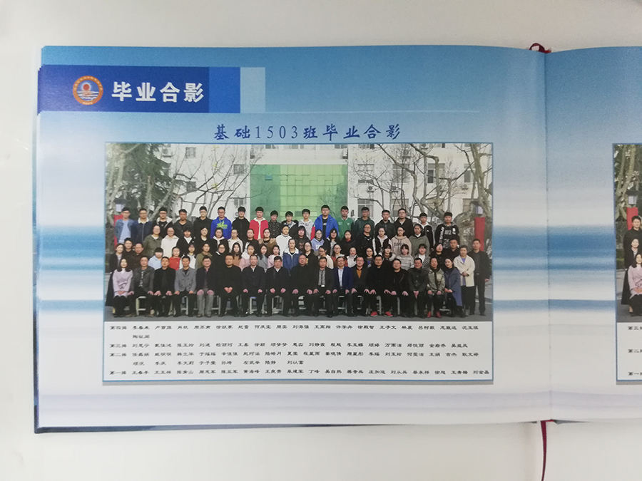 典藏学院毕业册定制印刷内页班级合影图2